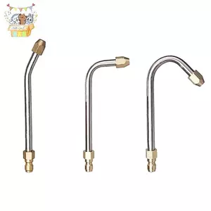 25° /90° Áp Lực Cao Cấp Nước Mở Rộng Cây Đũa Phép Vòi Phun 1 / 4 "Hình Chữ U Góc Lance Dụng Cụ Vệ Sinh ELWW