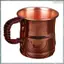 Thủ Công Bia Sữa Cốc Dệt Tay Cầm Dày Moscow Nước Mule 400ML Ăn Sáng Cốc Drinkware Bộ Đồ Ăn Như Shown 1 Chiếc