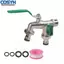 <cosyh>Zinc Alloy Double Spout Garden Faucet with Dual Outlets for Hoses and Sprinklers