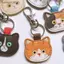 SRVN Hoạt Hình Dễ Thương Sáng Tạo Da Mèo Móc Khóa Mặt Dây Chuyền Thời Trang Kawaii Mèo Con Túi Móc Khóa Bapa Phụ Kiện Trang Trí Quà Tặng.
