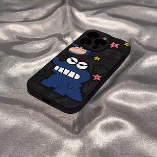 Ốp Lưng IPhone 13 15 11 17 16 12 14 ProMax  Nền graffiti cá sấu xanh đậm 7 8Plus XR X XS Max