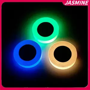 JASMINE 1 Cuộn Huỳnh Quang Tự Dính Phát Sáng Trong Bóng Tối Băng Ánh Sáng Dải Lửa Kênh Trang Trí Sân Khấu An Toàn Thoát Cảnh Báo Stiers JASMINE