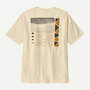 Áo thun unisex 100% cotton cao cấp in hình sóng Pa-Ta, form rộng, cổ tròn, phong cách Hàn Quốc