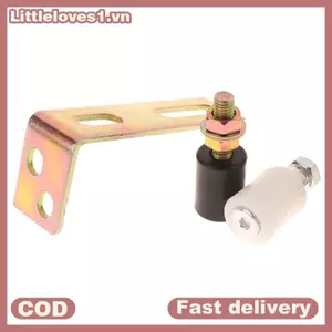 Littleloves1 1 Bộ Hướng Dẫn Bánh Xe Cửa Sân Tra Hướng Dẫn Con Lăn Cửa Trượt Hướng Dẫn Con Lăn Với L-Pillar Braet Con Lăn Nylon Đôi Có Thể Điều Chỉnh VN