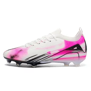 Bóng Đá Cleats Giày Bóng Đá Tiền Đạo Phong Cách Dài Đinh Tán Năm Màu Giày Bóng Đá FG TF U5AL