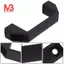 Tay cầm kéo ngăn kéo ngăn kéo tủ nhựa 90 mm 8,9 cm màu đen