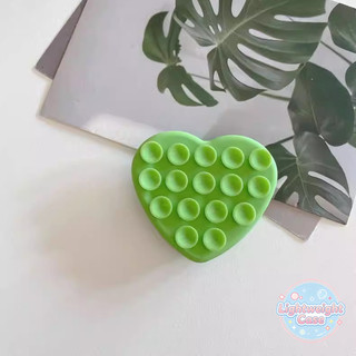 Cốc hút điện thoại trái tim tình yêu ngọt ngào đầy màu sắc Cốc hút hai mặt đa chức năng chống trượt