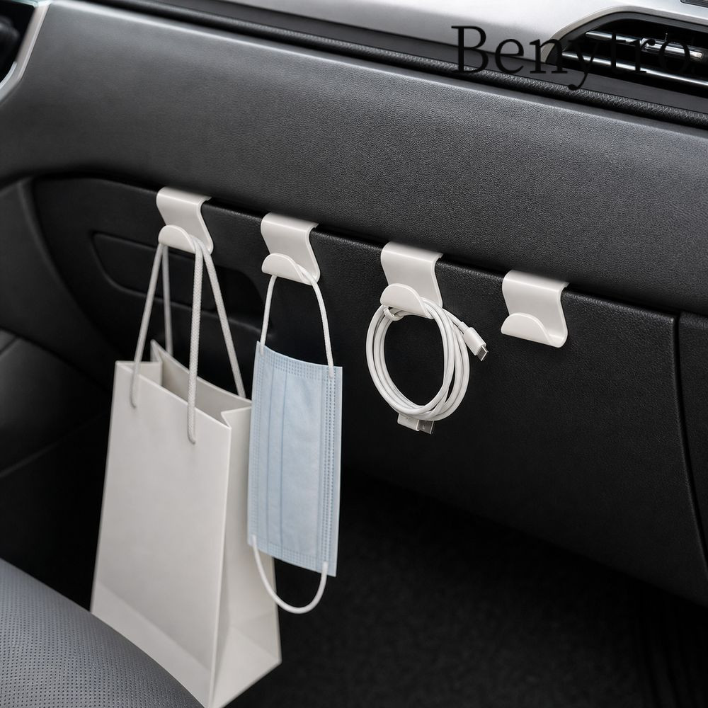 Benytro Móc hộp đựng găng tay ô tô BENYTRO, Móc treo ô tô bằng nhựa chịu lực mạnh, lắp đặt dễ dàng Không khoan Hộp đựng găng tay tiết kiệm không gian Người tổ chức Phụ kiện xe