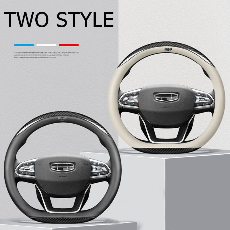 Vỏ vô lăng GEELY Emgrand Coolray Okavango Azkarra X50 X70 Bao bọc vô lăng da Phụ kiện