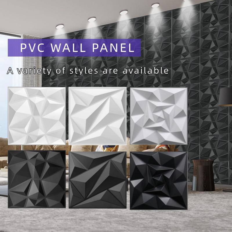 Tấm Ốp Tường 3D PVC 50x50cm Khổ Lớn, Miếng Dán Tường Trang Trí Tường TV Phòng Ngủ Văn Phòng Dễ Thi Công | BigBuy360 - bigbuy360.vn
