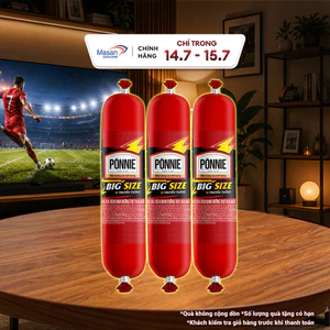 Xúc xích Tiệt trùng Ponnie vị heo cây x 120g