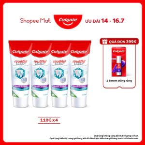 Bộ 4 Kem đánh răng Colgate ngăn ê buốt Sensitive Pro Relief cho răng nhạy cảm 110g