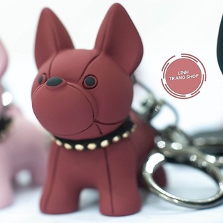 Móc Chìa Khoá Cute Bulldog Dễ Thương