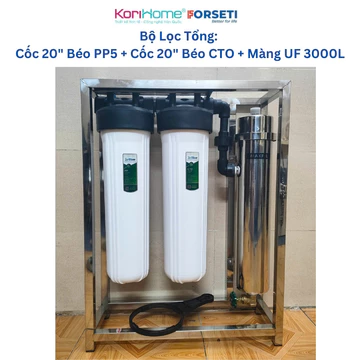 Máy Lọc Tổng Công Nghệ Siêu Lọc UF Công Suất Lớn, Nhỏ Gọn, Phù Hợp Lọc Chung Cư Căn Hộ Lắp Sẵn, Bộ Lọc Đầu Nguồn UF