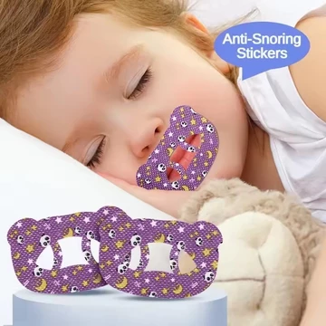 Miếng dán chống ngáy - Miếng dán cải thiện nhịp thở mũi ngủ ban đêm - Băng dành cho người lớn dành cho trẻ em - Dải Băng chỉnh sửa miệng