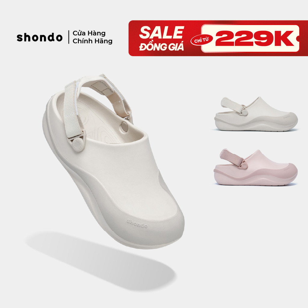 Dép sục unisex Shondo Clog Suke