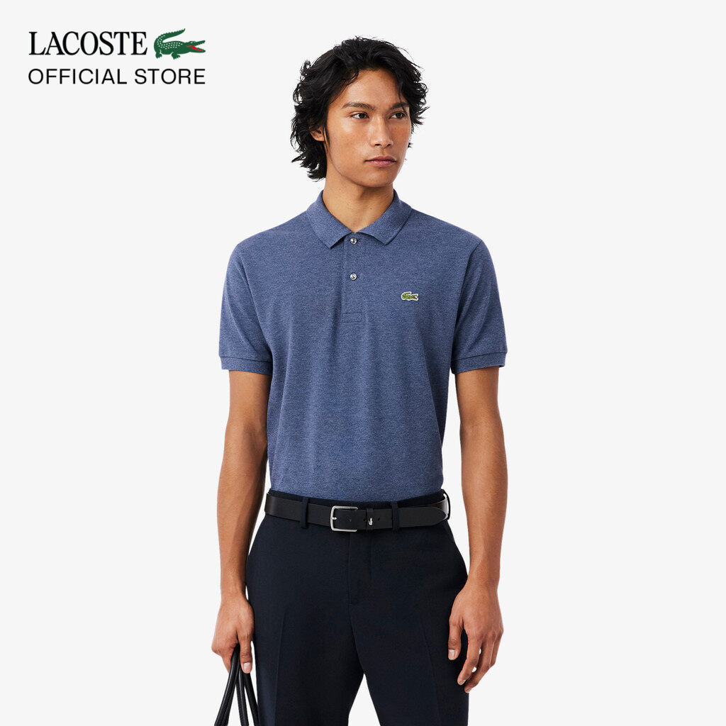 Áo Polo Lacoste Nam L.12.12 Marl Dáng Cổ Điển