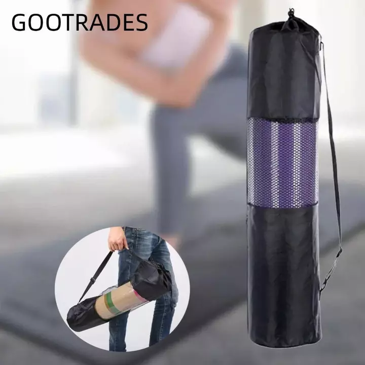 BANNRIEDSG989 Túi Thảm Tập Yoga, Kéo Dài Cơ Bụng Túi Thảm Tập Yoga Thoáng Khí, Dụng Cụ Tổ Chức Thể Thao Lưới Túi Thể Thao Yoga Cho Pilates Tập Yoga Thảm Tập Yoga