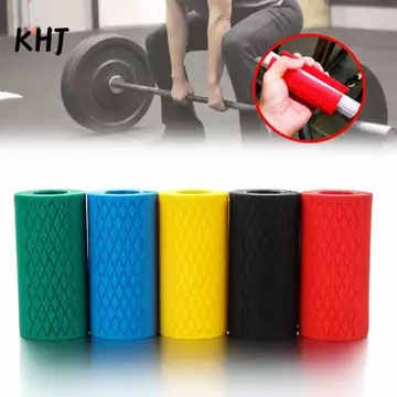 KHJ 1 Tay Cầm Barbell, Tay Cầm Quả Tạ 2 Inch Chống Trơn Trượt, Tay Cầm Ly Hợp Barbell Dày Bền Có Tay Cầm Thanh Tay Cầm Cho Quả Tạ