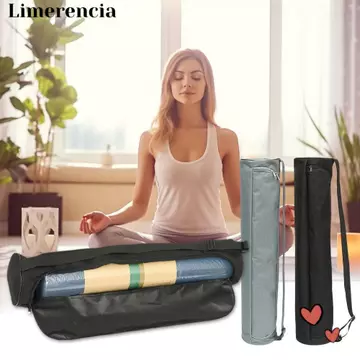 Gói Thảm Tập Yoga LIMERENCIA, Túi Thảm Tập Yoga Chống Thấm Nước, Dây Đeo Có Thể Điều Chỉnh Ba Lô Tổ Chức Túi Thể Thao Yoga Cho Pilates Tập Yoga Thảm Tập Yoga