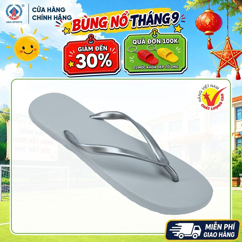 Dép Kẹp Nữ ASIA Nhựa EVA Siêu Nhẹ Nhanh Khô - Dép Xỏ Ngón Nữ Đi Biển Đi Trong Nhà Chống Trượt - DWE71
