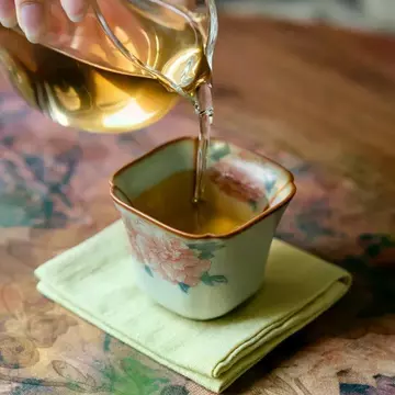 Phong Cách Mới Gốm Trà Cốc Master Cup Ru Kiln Hibiscus Hoa Đồ Gia Dụng Cốc Trà Mở Lát Có Thể Nâng Cốc Vuông Trà Trà Bộ Cốc Đơn20261002
