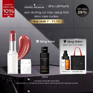 son dưỡng môi có màu dạng thỏi shu uemura kinu care nudes
