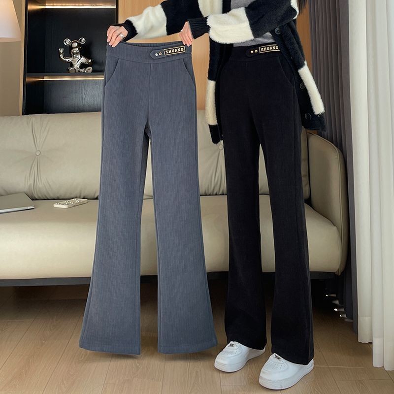 Quần lông cừu nữ Plus Size Winter Plus Lông cừu dày