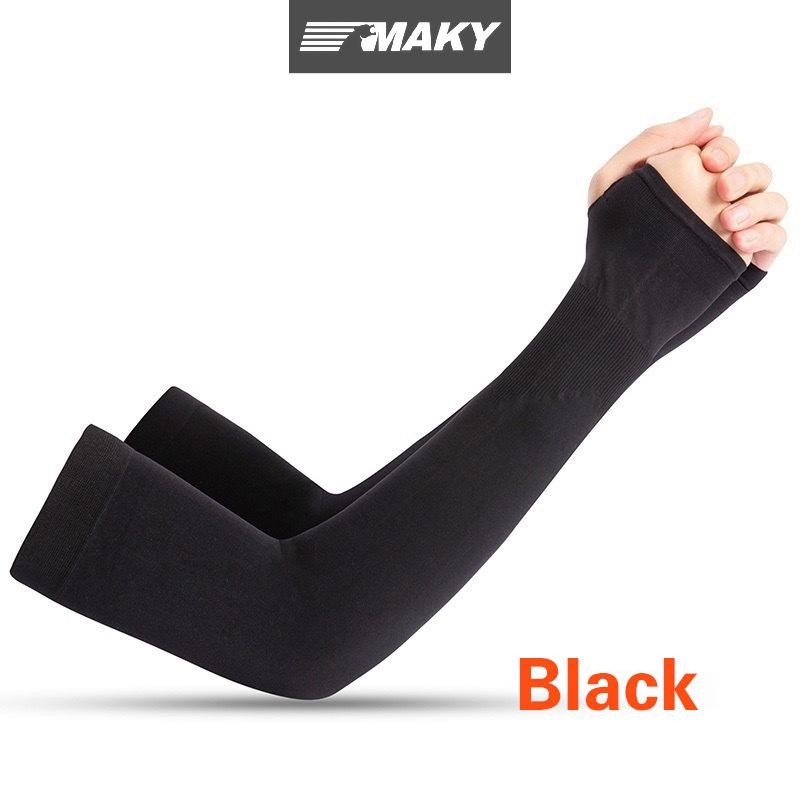 Newwellknownepic 1 Cặp Ice Silk Chống Nắng Cánh Tay Bao Unisex El Cover Đi Xe Đạp Ngoài Trời Chạy Câu Cá Lái Xe Tay Chống Tia UV Tay VN