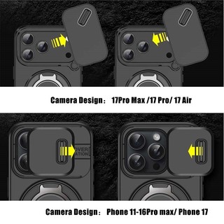 360°Ốp Nhẫn Xoay Được Cho iPhone 16 Pro Max 15 Pro Max 14 13 12 11 Pro 15 Plus 17 Pro Max Có Chân Đế Bảo Vệ Camera Len Vỏ Cứng Chống Sốc