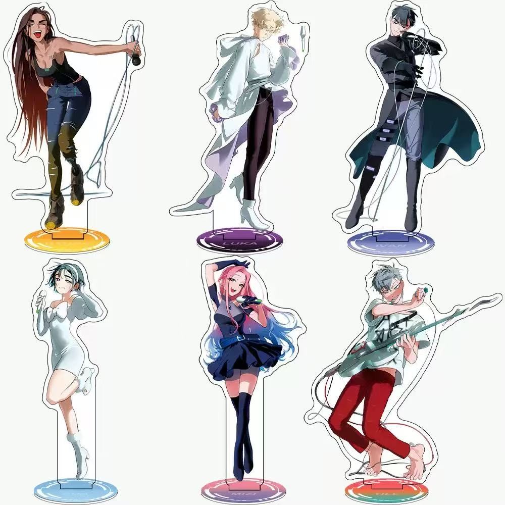 Anime Game Cartoon Alien Stage Hyuna Fanyi Sua Mizi Till Acrylic Desktop Signboard Periphery Ornament Fashion Popular Gi