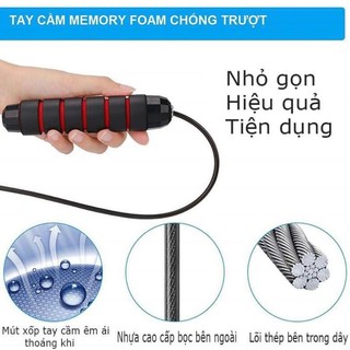 Dây nhảy tập thể lực lõi thép đàn hồi