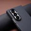 Dành Cho Samsung Galaxy Z Fold 7 6 5 Ốp Lưng ELVEV Sợi Carbon Họa Tiết Gấp Slim Cover Với Kính Cường Lực