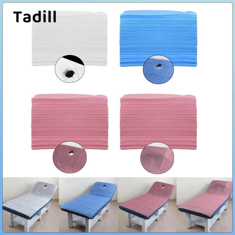 100x Tấm trải giường dùng một lần mềm mại Vỏ nệm vải không dệt cho Salon SPA