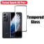 Kính cường lực 3 trong 1 Tecno Spark 40 Pro + cho Tecno Spark 40 Pro Spark 40C Bảo vệ màn hình Ống kính máy ảnh Kính cường lực Full Cover