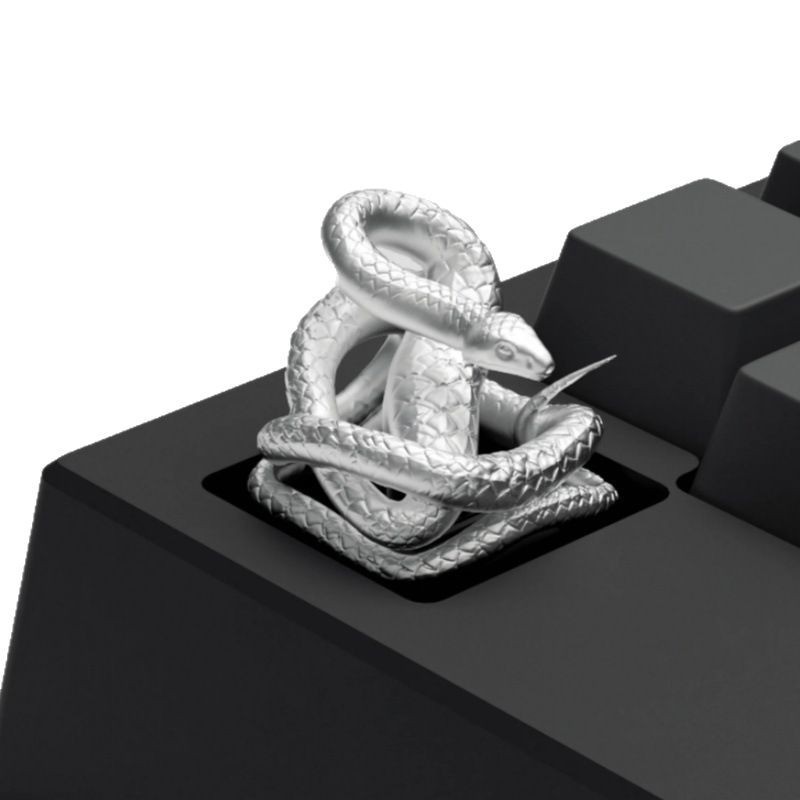 Keycap Spirit Snake Mạ Điện - Rắn Cầu Tài May Mắn | KCAP - World of keycaps