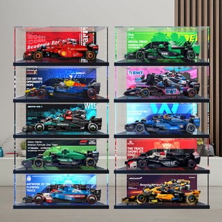 [Hộp trưng bày trong suốt acrylic] Bộ lưu trữ acrylic Thích hợp cho hộp trưng bày Lego speed Racing Series F1 77242 77244 77251