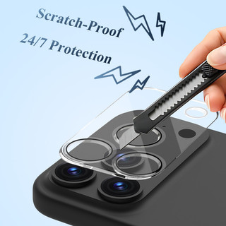 Kính cường lực Lereach Bảo vệ ống kính máy ảnh cho iPhone 17 Pro Max / iPhone Air / 17 Pro Chống trầy xước Độ trong suốt cao