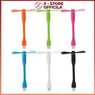 Quạt cắm sạc dự phòng 2 cánh rời, quạt mini USB, quạt tháo lắp, làm mát cá nhân, nhỏ gọn, giá rẻ - QUSB