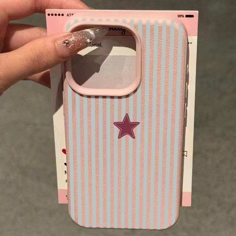 Vỏ Tương Thích Cho Realme C71 C53 C35 Note 60 50 C51 C55 C15 5i 8i 6i 5 7i C21Y C11 C25 C17 C12 C25Y C20 5S C20A Narzo 50A Vỏ Silicon Mềm Họa Tiết Ngôi Sao Sọc Xanh