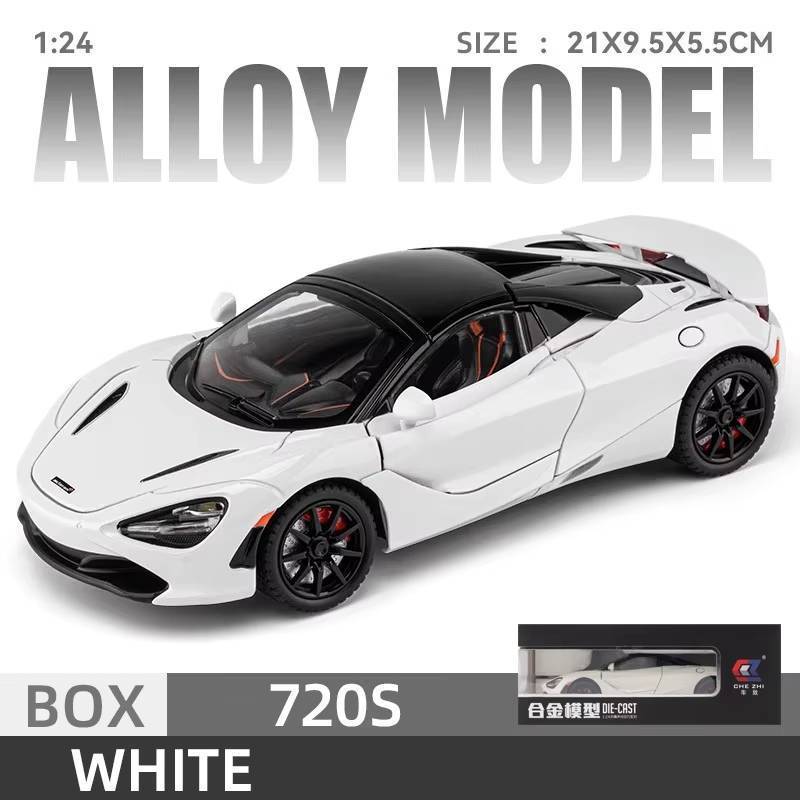 McLaren 720S Tỉ Lệ 1 / 24 Siêu Xe Canvas Nghệ Thuật Dành Cho Ô Tô Người Hâm Mộ Trang Trí Tường Nhà Không Khung