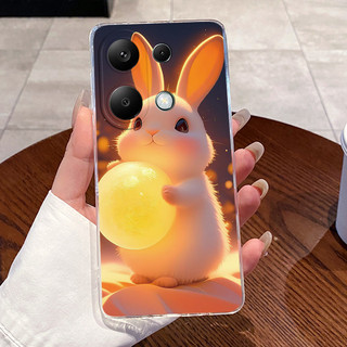 Vỏ Cho Poco M6 Pro 4G Thẩm Mỹ Sang Trọng Rồng Dễ Thương Thoáng Mát Bé Trai Bé Gái Silicon Mềm Ốp lưng Ốp Lưng TPU Trong Suốt