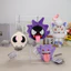HK1 Pokemon Gastly Gengar Duskull Zorua Phantump phong cách dạ quang Mặt dây chuyền sang trọng đồ chơi sang trọng cho trẻ em gái KH1