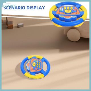 Kids Steering Wheel Toy For Car Passenger Seat With Sound Effects Musical Toy