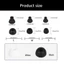 PCF * Smooth Soft Earbud Mẹo Cắm Vỏ Tai Nghe Bảo Vệ Chống Bụi Bẩn Cho Buds 6 5