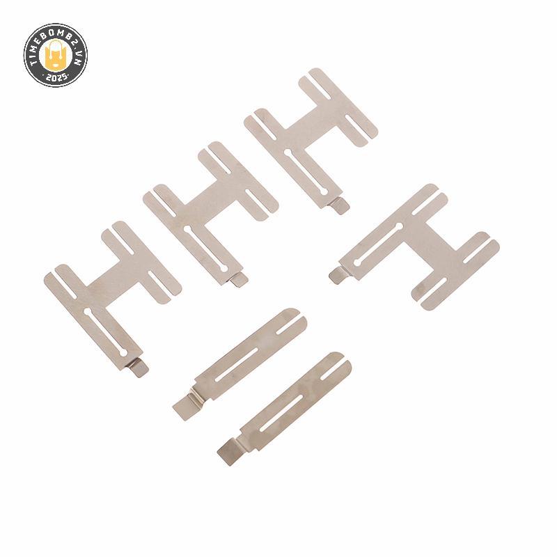 {TB & Bag} 10 Bộ Tấm Nickle dải thép mạ niken được sử dụng rộng rãi trong pin Hydride và Lithium kim loại Niken cải thiện hiệu quả công việc.