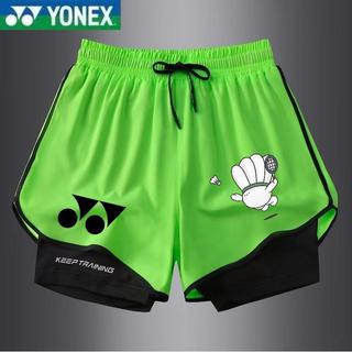 Quần chạy bộ Yonex mùa hè, chống chói hai lớp, phù hợp cho chạy bộ và tập thể dục