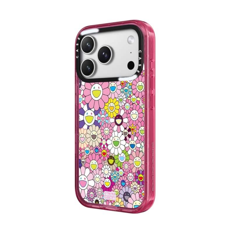 CASECASE X Hoa Hướng Dương Nhiều Màu Sắc Hồng Fizz Màu Trong Suốt Cứng Hút Từ Tính Tác Động Dành Cho Apple IPhone 12 13 14 15 16 17 Pro Max Air Plus Có Hộp