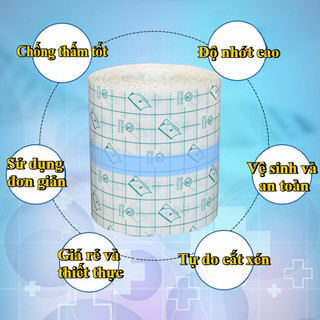 【Hỷ】Giải pháp bảo vệ vết thương tối ưu với băng dính y tế chống thấm nước mang lại sự thoải mái tối đa cho người dùng