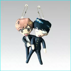 HK1 Go For It, Nakamura-kun!! Aiki Hirose Okuto Nakamura Plushie Trừu Tượng Chuột Skinny Sang Trọng Búp Bê KH1